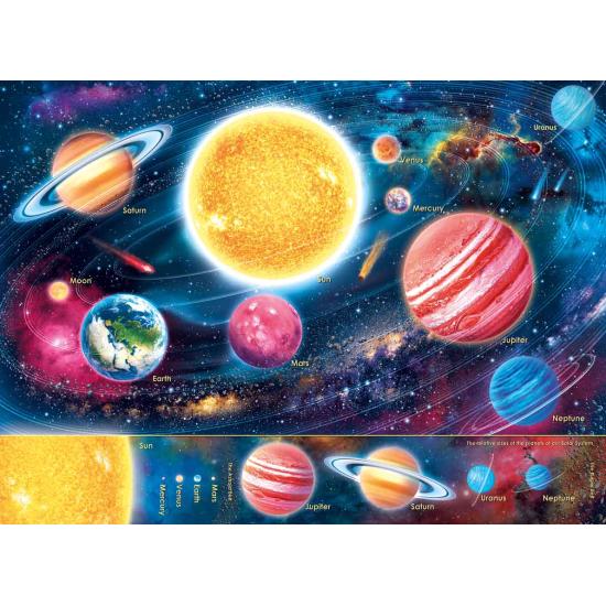 Puzzle Ravensburger O Sistema Solar XXL 300 peças Puzzle Ravensburger O Sistema Solar XXL 300 peças