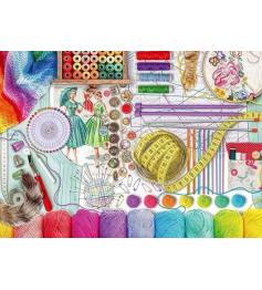 Puzzle Ravensburger A Oficina De Costura XXL 500 Pçs