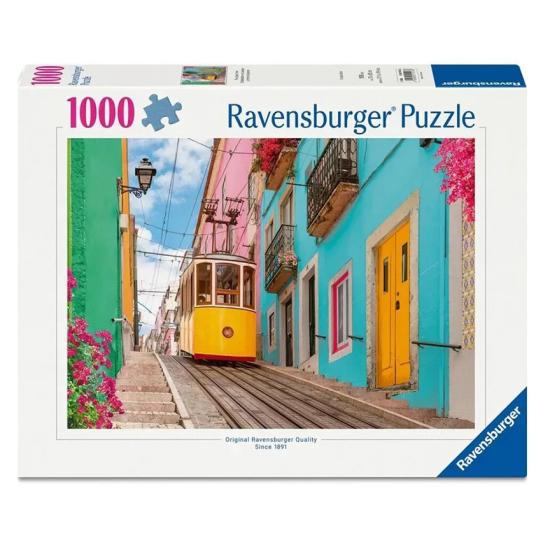 Puzzle Ravensburger O Elétrico De Lisboa de 1000 peças