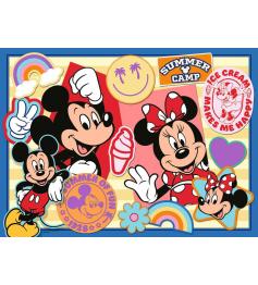 Puzzle Ravensburger O verão do Mickey e da Minnie XXL 200 peças
