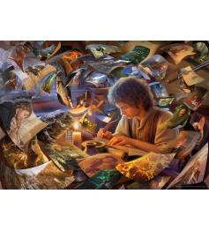Puzzle Ravensburger A Jornada De Frodo 1000 peças