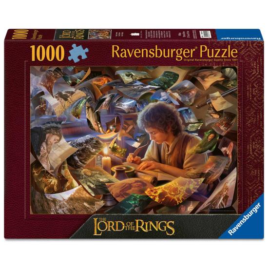 Puzzle Ravensburger A Jornada De Frodo 1000 peças
