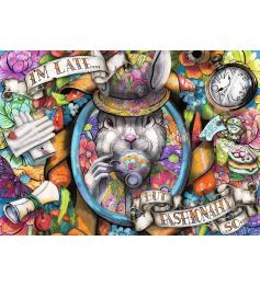 Puzzle Ravensburger Elegantemente Atrasado de 1000 Peças