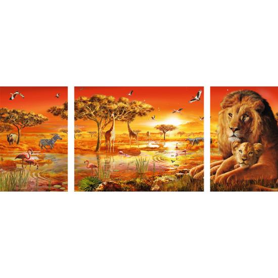 Puzzle Ravensburger Emoção Africana de 1.000 Peças