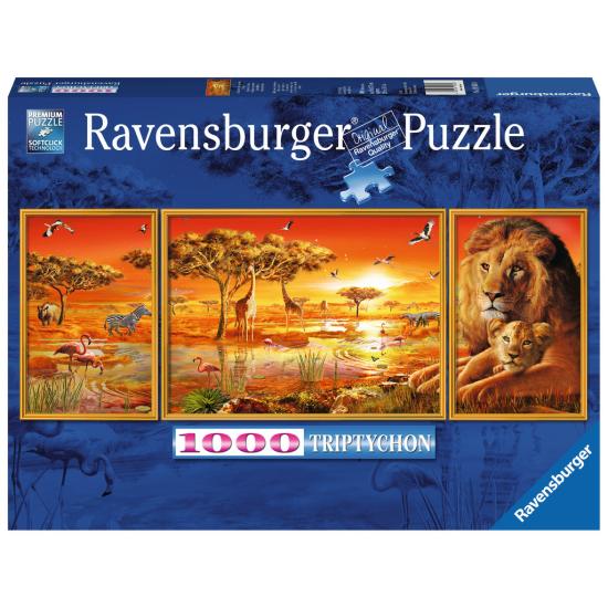 Puzzle Ravensburger Emoção Africana de 1.000 Peças