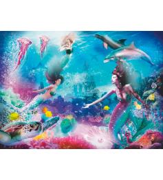 Puzzle Ravensburger No Reino das Sereias XXL 300 Pzs