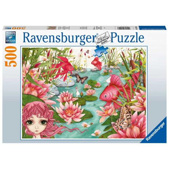 Puzzle Ravensburger Pond Charme 500 Peças