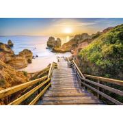 Puzzle Ravensburger Escadaria Para A Praia De Camilo, Algarve de