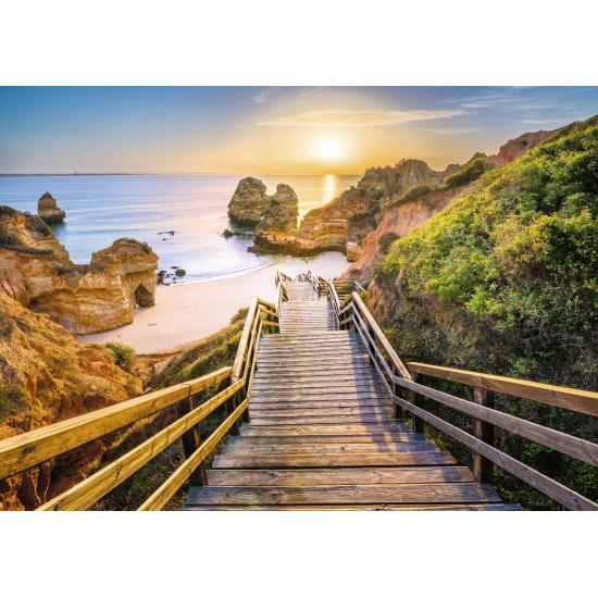 Puzzle Ravensburger Escadaria Para A Praia De Camilo, Algarve de