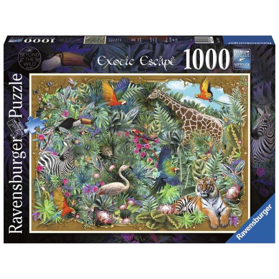 Puzzle Ravensburger Exotic Getaway 1000 peças