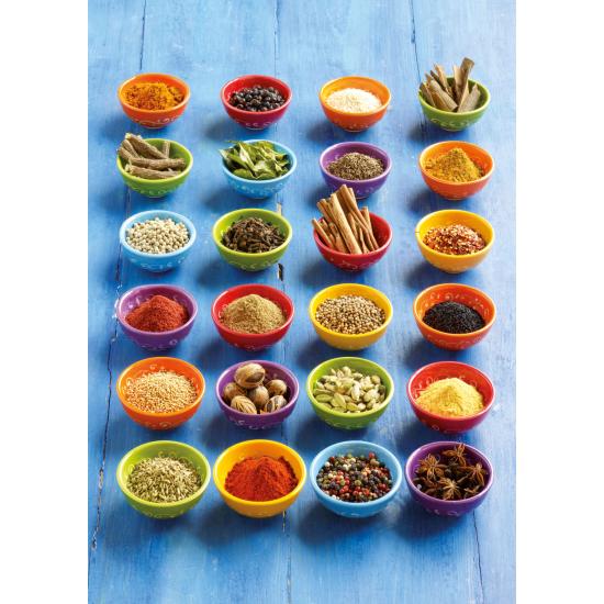 Puzzle de especiarias Ravensburger 1000 peças Puzzle de especiarias Ravensburger 1000 peças