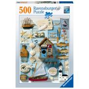 Puzzle Ravensburger Espírito Marítimo de 500 peças