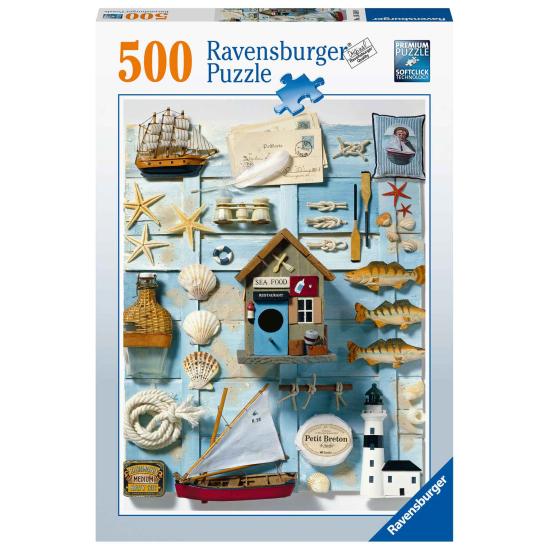 Puzzle Ravensburger Espírito Marítimo de 500 peças