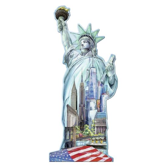 Puzzle da Estátua da Liberdade Ravensburger, quebra-cabeç