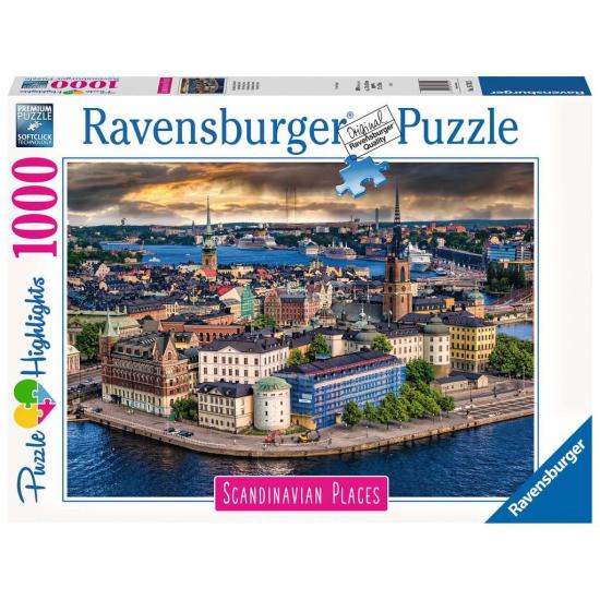 Ravensburger Estocolmo, Suécia 1000 peças Puzzle