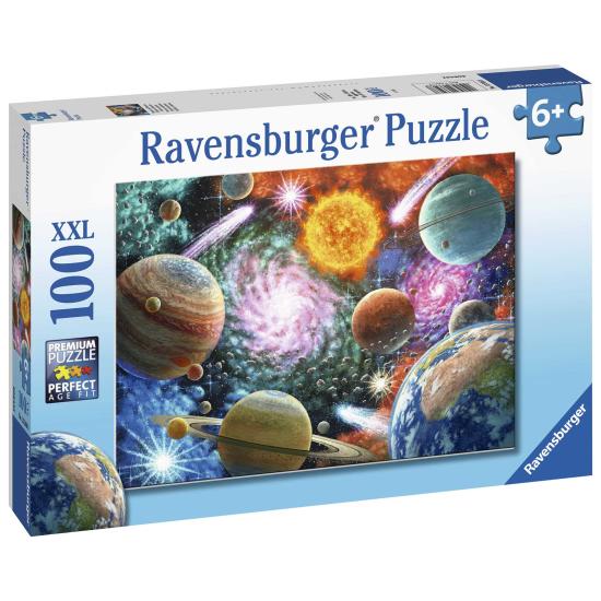 Puzzle Ravensburger Estrelas e Planetas XXL 100 peças Puzzle Ravensburger Estrelas e Planetas XXL 100 peças