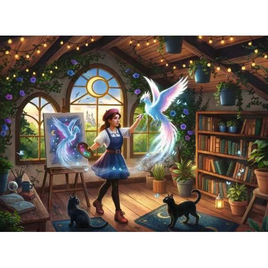 Puzzle Ravensburger Estúdio Mágico 500 Peças