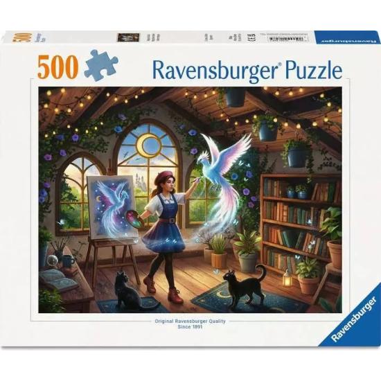 Puzzle Ravensburger Estúdio Mágico 500 Peças