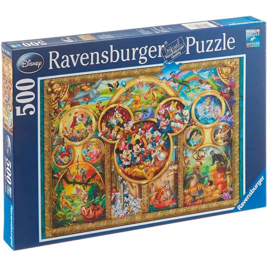 Puzzle Ravensburger Family Disney 500 peças