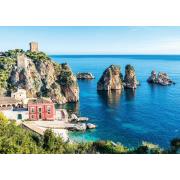 Puzzle Ravensburger Faraglioni de Scopello, Sicilia de 1000 Pçs