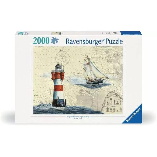 Puzzle Ravensburger Farol Romântico 2000 peças