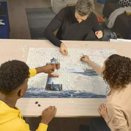 Puzzle Ravensburger Farol Romântico 2000 peças