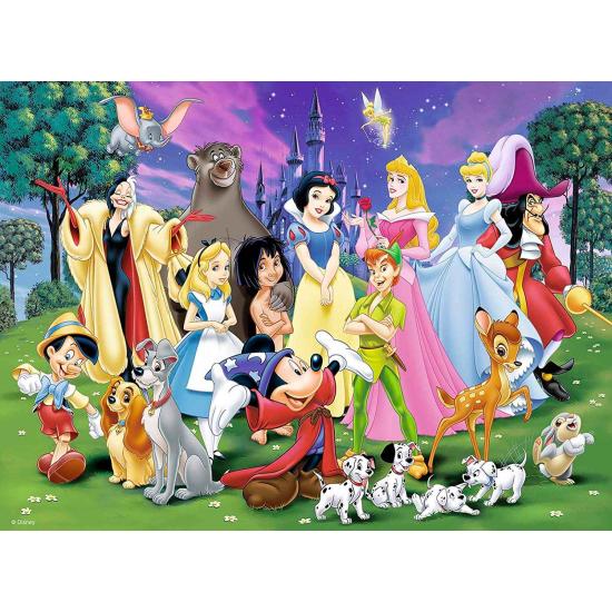 Puzzle Ravensburger Favoritos Disney XXL 200 peças