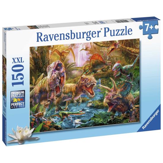 Puzzle Ravensburger Dinossauros Ferozes XXL 150 peças
