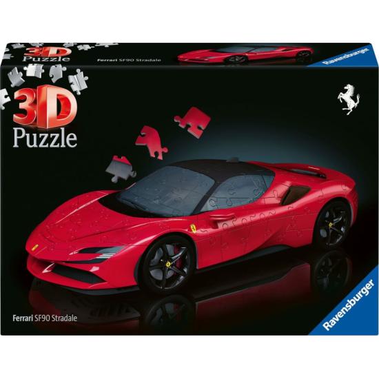 Puzzle Ravensburger Ferrari SF90 3D 108 peças