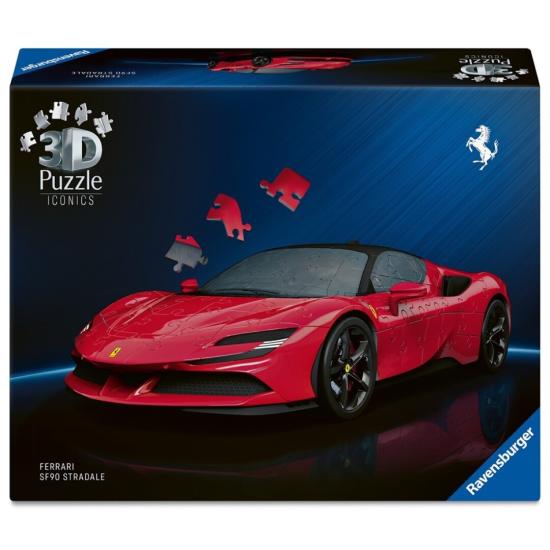Puzzle Ravensburger Ferrari SF90 3D 108 peças
