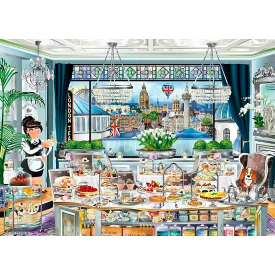 Puzzle Ravensburger London Tea Party 1000 peças