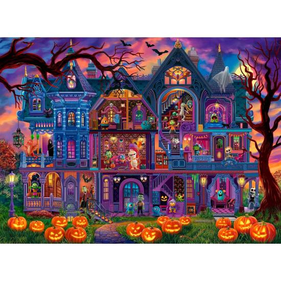 Puzzle Ravensburger Festa na Casa dos Monstros XXL 100 Peças