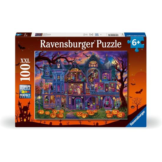 Puzzle Ravensburger Festa na Casa dos Monstros XXL 100 Peças