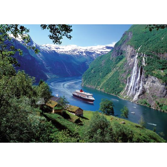 Puzzle Ravensburger Fiorde Norueguês 1000 Peças