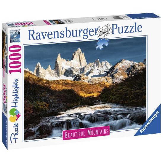 Puzzle Ravensburger Fitz Roy, Patagonia de 1000 peças Puzzle Ravensburger Fitz Roy, Patagonia de 1000 peças