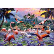 Puzzle Ravensburger Flamingos 1000 peças