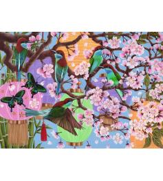 Puzzle Ravensburger Flores de Cerejeira 1000 Peças