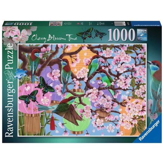 Puzzle Ravensburger Flores de Cerejeira 1000 Peças