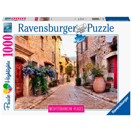 Puzzle Ravensburger Mediterrâneo França 1000 peças