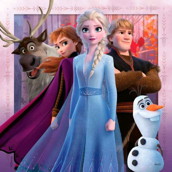 Puzzle Ravensburger Frozen 2, 3x49 peças