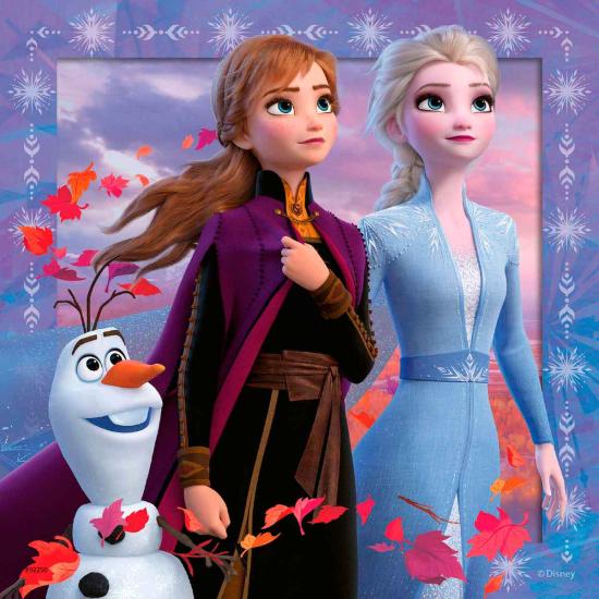 Puzzle Ravensburger Frozen 2, 3x49 peças