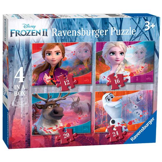 Ravensburger Frozen 2 Puzzle Progressivo de 12+16+20+24 Pçs Ravensburger Frozen 2 Puzzle Progressivo de 12+16+20+24 Pçs