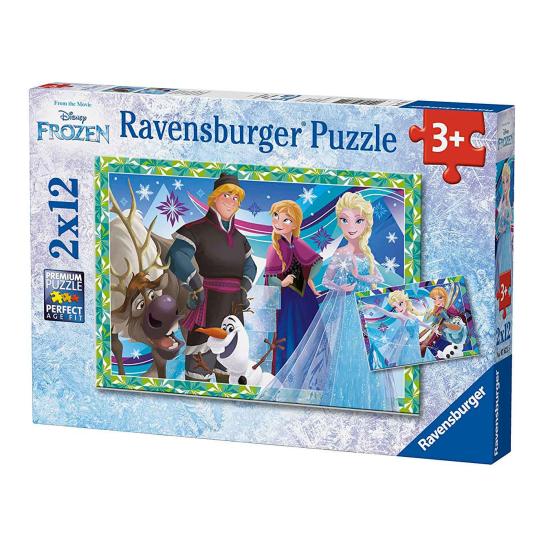 Puzzle Ravensburger Frozen 2x12 Peças