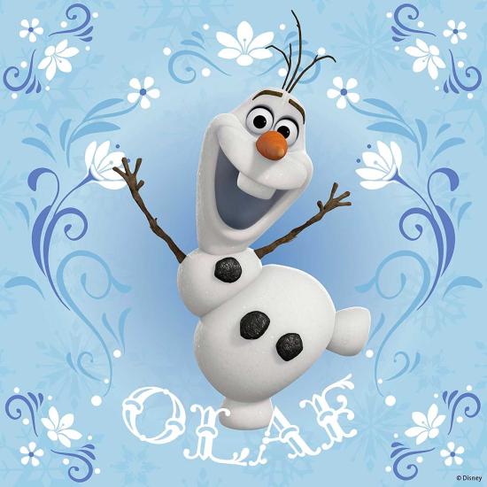 Puzzle Ravensburger Frozen Elsa, Anna e Olaf 3x49 Pie