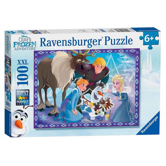Puzzle Ravensburger Frozen Olaf XXL 100 peças