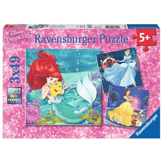 Puzzle Ravensburger Princesas Disney 3x49 Peças