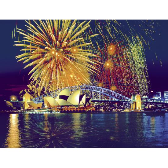 Puzzle de fogos de artifício Ravensburger em Sydney 2000