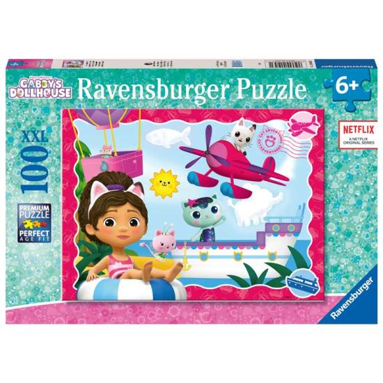 Puzzle Ravensburger Gabbys Dollhouse XXL 100 peças