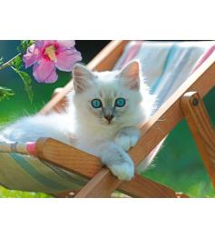 Puzzle Ravensburger Gatinho Branco XXL de 200P