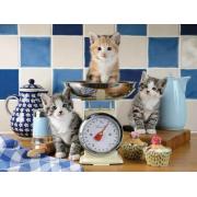 Puzzle Ravensburger Gatinhos Na Cozinha de 1500 peças